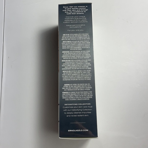 Erno Lazio Exfoliate & Detox Pore Cleansing Clay Mask NWT - Picture 2 of 5